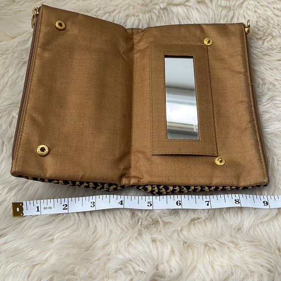 JIM THOMPSON Cosmetic Bag w/ Mirror Elephant Zippered Pouch + paper shopping bag - Picture 11 of 15